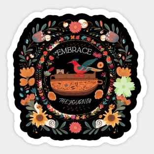 Embrace the Journey! Sticker